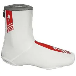 Copriscarpe Specialized Elastic Zip 14 - Bianco Rosso