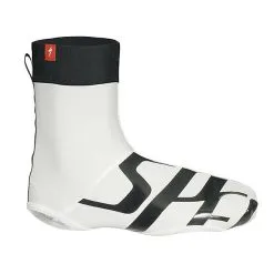 Copriscarpe Specialized Elastic Logo - Bianco Nero