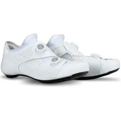 Scarpe Specialized S-Works Ares - Bianco -Caschi e occhiali Soldes specialized ares wht 21 s3 hr